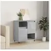 Image de Buffet Gris béton 60x35x70 cm Bois d ingénierie