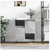 Image de Buffet Gris béton 60x35x70 cm Bois d'ingénierie831192