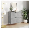 Image de Buffet Gris béton 60x35x70 cm Bois d'ingénierie831208