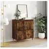 Image de Buffet Chêne fumé 60x35x70 cm Bois d'ingénierie831209