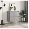 Image de Buffet Sonoma gris 60x35x70 cm Bois d'ingénierie831218