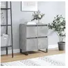 Image de Buffet Gris béton 60x35x70 cm Bois d ingénierie