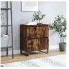 Image de Buffet Chêne fumé 60x35x70 cm Bois d'ingénierie831225