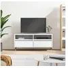 Image de Meuble TV blanc 100x34,5x44,5 cm bois d'ingénierie831228