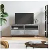 Image de Meuble TV gris béton 100x34,5x44,5 cm bois d'ingénierie831240