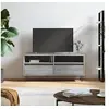 Image de Meuble TV sonoma gris 100x34,5x44,5 cm bois d'ingénierie831242