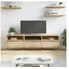 Image de Meuble TV chêne sonoma 150x30x44,5 cm bois d ingénierie