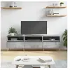 Image de Meuble TV gris béton 150x30x44,5 cm bois d'ingénierie831272