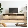 Image de Meuble TV chêne sonoma 150x30x44,5 cm bois d ingénierie