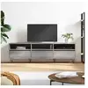 Image de Meuble TV sonoma gris 150x30x44,5 cm bois d'ingénierie831282