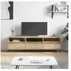 Image de Meuble TV chêne sonoma 150x30x44,5 cm bois d ingénierie
