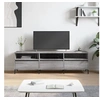 Image de Meuble TV sonoma gris 150x30x44,5 cm bois d ingénierie