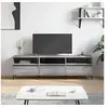Image de Meuble TV sonoma gris 150x30x44,5 cm bois d'ingénierie831298