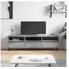 Image de Meuble TV sonoma gris 150x30x44,5 cm bois d ingénierie