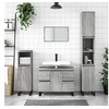 Image de Armoire salle de bain sonoma gris 30x30x100 cm831570