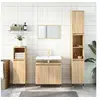 Image de Armoire de bain chêne sonoma 58x33x60 cm bois d'ingénierie831575