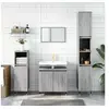 Image de Armoire de bain sonoma gris 58x33x60 cm bois d'ingénierie831578