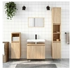 Image de Armoire de bain chêne sonoma 58x33x60 cm bois d'ingénierie831583