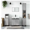 Image de Armoire de bain sonoma gris 58x33x60 cm bois d'ingénierie831594