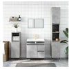 Image de Armoire de salle de bain gris béton 65x33x60 cm831600