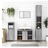 Image de Armoire salle de bain sonoma gris 80x33x60 cm bois d'ingénierie831626
