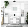 Image de Armoire de salle de bain blanc brillant 80x33x60 cm831630
