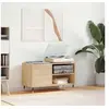 Image de Armoire à disques chêne sonoma 85x38x48 cm bois d ingénierie