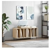 Image de Platenkast 100x38x48 cm bewerkt hout sonoma eikenkleurig831751