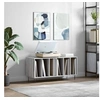 Image de Platenkast 100x38x48 cm bewerkt hout grijs sonoma eikenkleurig831754