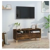 Image de Meuble TV chêne fumé 100x34,5x44,5 cm bois d'ingénierie831898