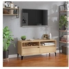 Image de Meuble TV chêne sonoma 100x34,5x44,5 cm bois d'ingénierie