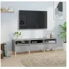 Image de Meuble TV gris béton 150x30x44,5 cm bois d'ingénierie831913