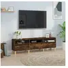 Image de Tv-meubel 150x30x44,5 cm bewerkt hout gerookt eikenkleurig831914