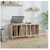 Image de Platenkast 100x38x48 cm bewerkt hout sonoma eikenkleurig831976