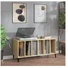 Image de Platenkast 100x38x48 cm bewerkt hout sonoma eikenkleurig831984