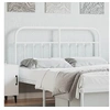 Image de Tête de lit métal blanc 140 cm