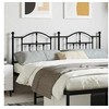 Image de Tête de lit métal noir 160 cm 353474