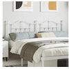 Image de Tête de lit métal blanc 180 cm 353524