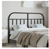Image de Hoofdbord metaal zwart 140 cm353668