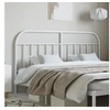 Image de Tête de lit métal blanc 180 cm 353720