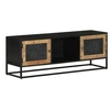 Image de Meuble TV 110x30x40 cm bois massif de manguier et fer353889