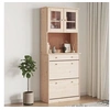 Image de Buffet ALTA 77x35x188 cm bois massif de pin 3187777