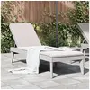 Image de Chaise en rotin non empilable non pliable H. 29 cm exterieur gris