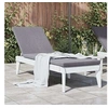 Image de Chaise en polypropylene non empilable non pliable H. 29 cm exterieur blanc