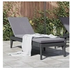 Image de Chaise Longue, Siège avec Dossier Réglable, Bain de Soleil, Transat de Jardin Patio Terrasse Arrière-cour, Moderne, 364221