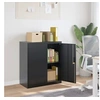 Image de Classeur anthracite 79x40x90 cm acier 339735