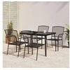 Image de Ensemble à manger de jardin 5 pcs anthracite acier, ensemble de salle à manger, ensemble de salle à manger 3187970