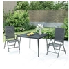 Image de Ensemble à manger de jardin 3 pcs anthracite acier, ensemble de salle à manger, ensemble de salle à manger 3187977