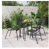 Image de Ensemble à manger de jardin 5 pcs anthracite acier, ensemble de salle à manger, ensemble de salle à manger 3187986