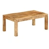 Image de Table basse 100x55x40 cm bois de manguier massif